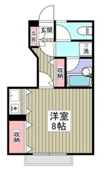 鹿島アパートの物件間取画像